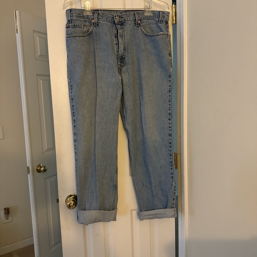 Levi's Light Blue Boyfriend Jeans